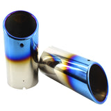 Maxbell Car Exhaust Pipe Tail Muffler Silencer for Audi A4 2010-2012 Audi Q5 Blue