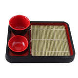 Maxbell Soba Plates Tray Food Tray Japanese Soba Noodle Plates Versatile Sushi Plate Square