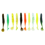 Maxbell 10 Pcs 9.5cm Classic Software Fishing Lure Bionics Creative Soft Bait 6g