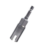 Maxbell 1/4" Slot Wing Nuts Drill Bit Power Tool for Panel Nuts, Screws Eye, C Hook 80mmx12mm