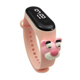Maxbell Waterproof Digital Wrist Watch Kids Sports Watch  Pink Leopard