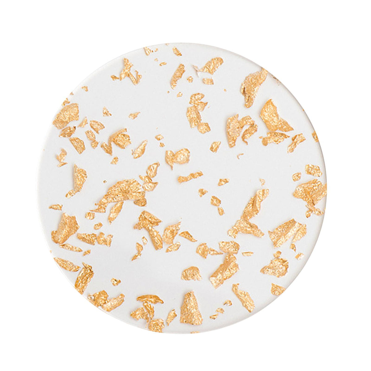 Maxbell Clear Acrylic Cup Coasters Tabletop Protection for Home Office Round