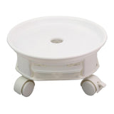 Maxbell Movable Flower Pot Tray Rolling Plant Caddy Flowerpot Base Plant Stand 24cm