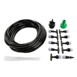 Maxbell 10M Water Mister Nozzles Nozzle Set Removable for Trampoline Garden Patio