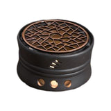 Maxbell Ceramic Teapot Warmer Holder Teapot Heater for Restaurant Hotel Style A