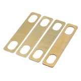 Max 4 Pieces 0.2mm,0.5mm,1mm Neck Shims for Guitar Bass Accessories