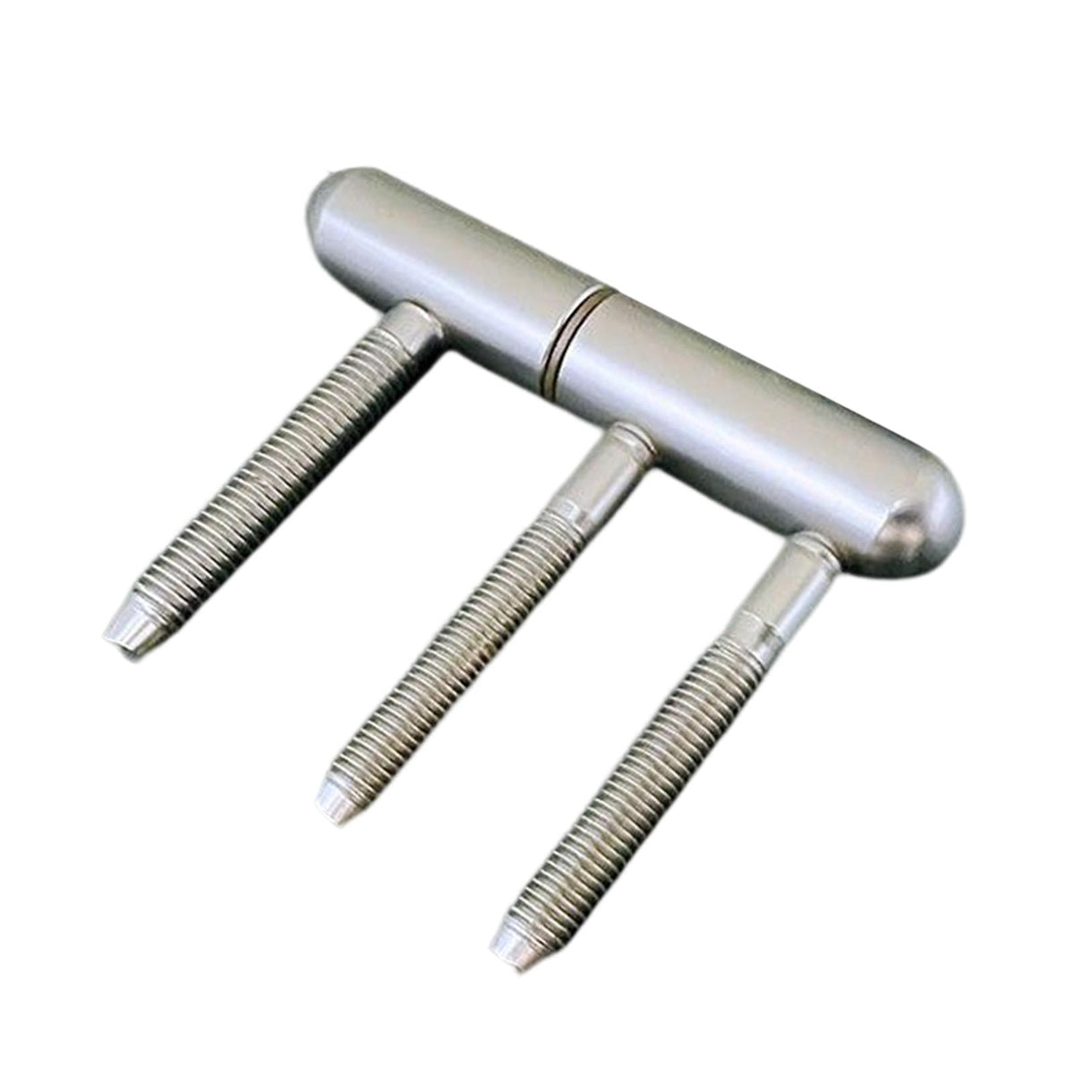 Maxbell Door Hinges Smooth Decorative Easy to Install Heavy Duty for Garage Door Argent