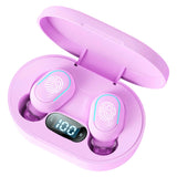Maxbell Wireless Bluetooth Earbuds 5.2 Noise Cancelling Rechargeable for Work Sport Purple
