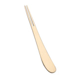 Maxbell Stainless Steel Fruit Cake Salad Fork Dessert Flatware Cutlery Champagne Gold