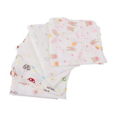 Maxbell 5 Pieces Baby Handkerchief Gauze Nursing Towel Clean Infants Feeding Towel