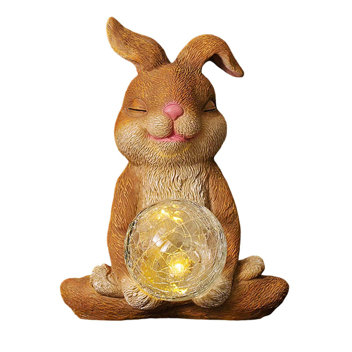 Maxbell Garden Statue with solar light Landscape for Outdoor Patio Decorative