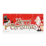 Max Christmas Floor Mat Living Room Area Carpet Rug 47x16inch Merry Christmas
