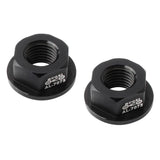 Maxbell Kids Bicycle Hubs Nut M10 Folding Balance Bike Wheel Hubs Axle Nuts Black