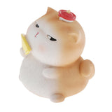Max Adorable Resin Cat Hand-Painted Statue Car Garden Indoor Decoration 2370-3A