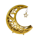 Maxbell Moon Eid Mubarak Serving Tray Snack Dessert Pastry Dishes for Ornament Style B