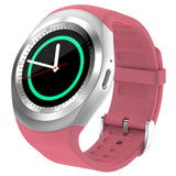Max Maxb 2019 Y1 Bluetooth Smart Watch Smart Tracker Waterproof Phone Watch Pink