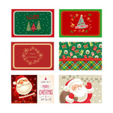 Maxbell 6x Christmas Placemats Heat Resistant Cloth for Indoor Kitchen Decoration styleB
