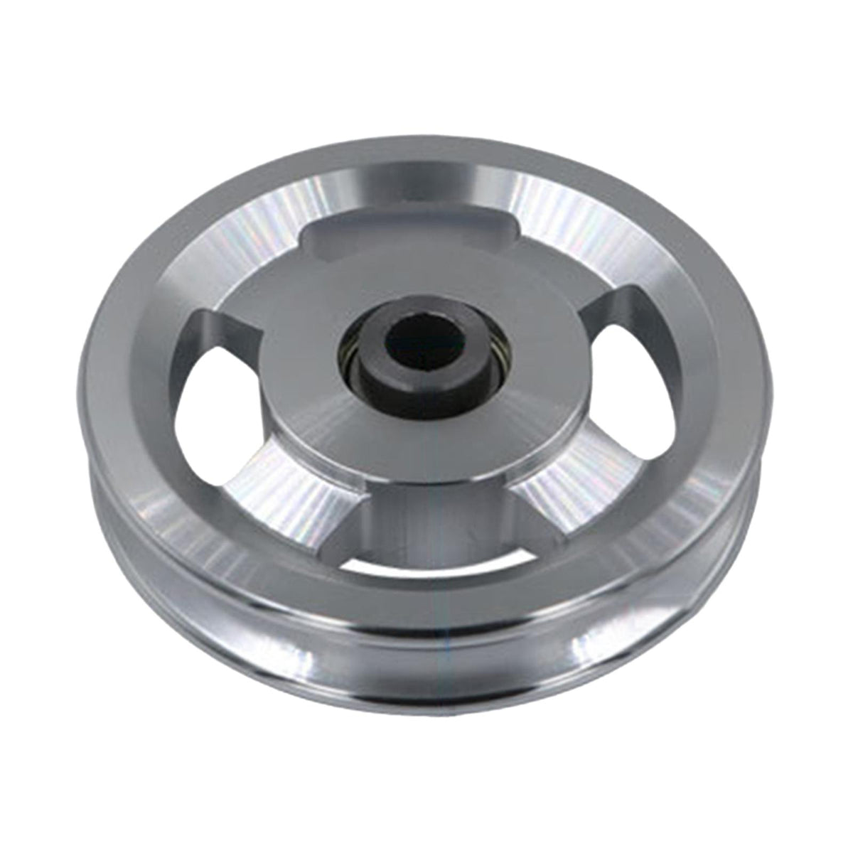 Maxbell Bearing Pulley Wheel Cable Gym Fitness Equipment Part Universal 95mm Silver