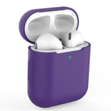 Maxbell Earphones Protective Cover for Airpods Wireless Earphone Case Deep purple