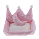 Max Maxb Pet crown bed Pink