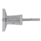 Max Stainless Steel Industrial Grade Tire Monitor Ruler Vernier Gauge Square Square