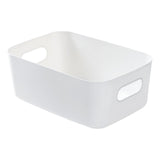 Maxbell Tabletop Organizer with Handle Case for Fridge Dorms Cabinet L
