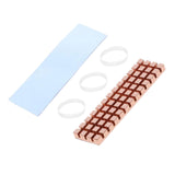 Maxbell 2280 M.2 SSD heat sink Cooling Radiator Easy Installation Durable Thermal Pad 4mm