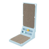 Maxbell Cat Scratching Post Furniture Protector Cat Scratcher Corrugated Cardboard Blue