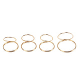 Max Maxb 4PCS Guitar Finger Picks Plectrum Golden Finger style Plectrum Thumb Picks