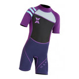Maxbell 2.5mm Kids Short Sleeve Wetsuit Beach Diving Swimwear Swimsuit XXL