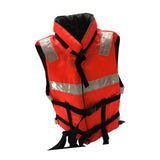 Maxbell Orange Life Jackets Buoyancy Aids Adjustable Anti Scratch for Kayak Fishing