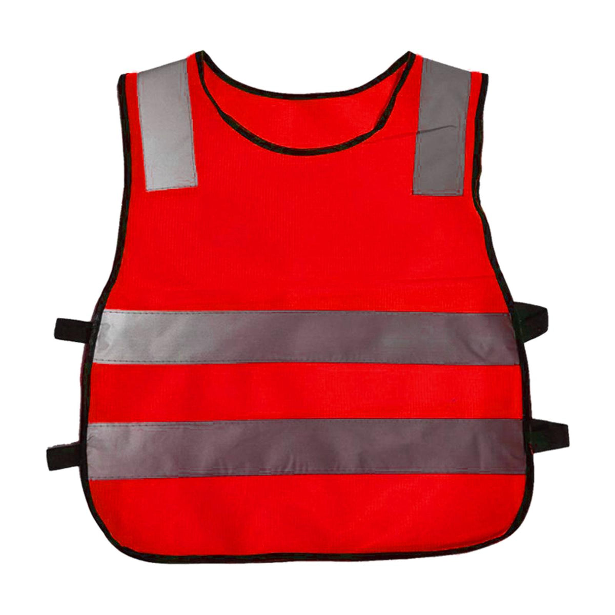 Maxbell Hi Vis Child Safety Reflective Vest Waistcoat Traffic Work Cycling Clothes red