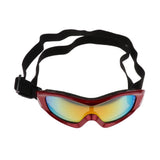 Maxbell Pet Dog Puppy Sunglasses Anti-UV Sunglasses for Large Medium Dogs Red