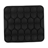 Maxbell Dog Lick Pad Wet Food Lick Pad Puppy Playing Interactive Toy Dog Licking Mat S Size Black