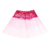 2-7Y Kids Girls Sequined Party Ballet Dance Costume Tutu Skirt Pink