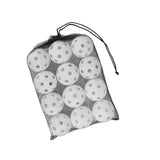 Maxbell 12 Pieces Pickleball Balls Competition Ball for Sanctioned Tournament Play White