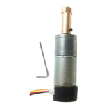 Max 9V High Torque Geared Speed Reduction DC Motor Brass Coupling