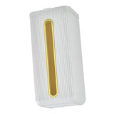 Maxbell Face Towel Case Wall Mounted Decoration Organizer for Office Car Night Stands White