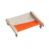 Maxbell Pet Cat Window Perch Lounge Cat Shelf Steady for Indoor Cats Space Saving Orange Gray