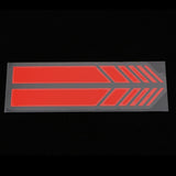Max Maxb 2 Line Vinyl Car Rearview Mirror Stickers Auto Truck Home Decor Red