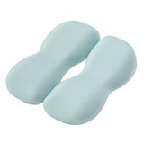 Maxbell Back Seat Support Cushion Pillow Hip Waist Soft for Chairs Office Stools Blue