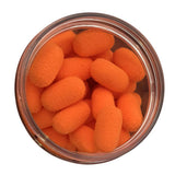 Maxbell 15pcs/Box Pop Up Boilies Floating Ball Beads Capsule Shape Baits Orange