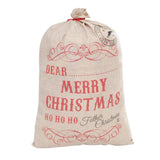 Max Christmas Theme Cloth Drawstring Gift Bags Pouches 50x70cm HOHO