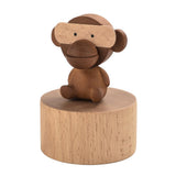 Max Rotating Animal Eight Music Box Creative Festival Gift Decor big monkey