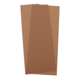 Max 2pcs Self Adhesive Sticker Waterproof Cloth Patches DIY Applique Light Tan