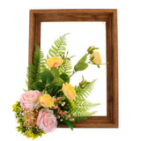 Max Artificial Flower Frame Home Wedding Decoration Ornament Art Wall Decor D