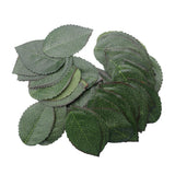 Max 100x Fake Rose Leaves Wedding Christmas Party Centerpiece Decor DIY Craft