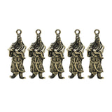 Maxbell 5x Small Statues Figurine Decor Collectible Bracelet jewelry Making