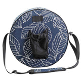 Maxbell Canvas Wheel Bag Yoga Sports Dharma Wheel Fitness with Zippers A