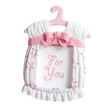 Maxbell Resin Photo Frame Newborn Picture Display Holder for Bedroom Decor Pink
